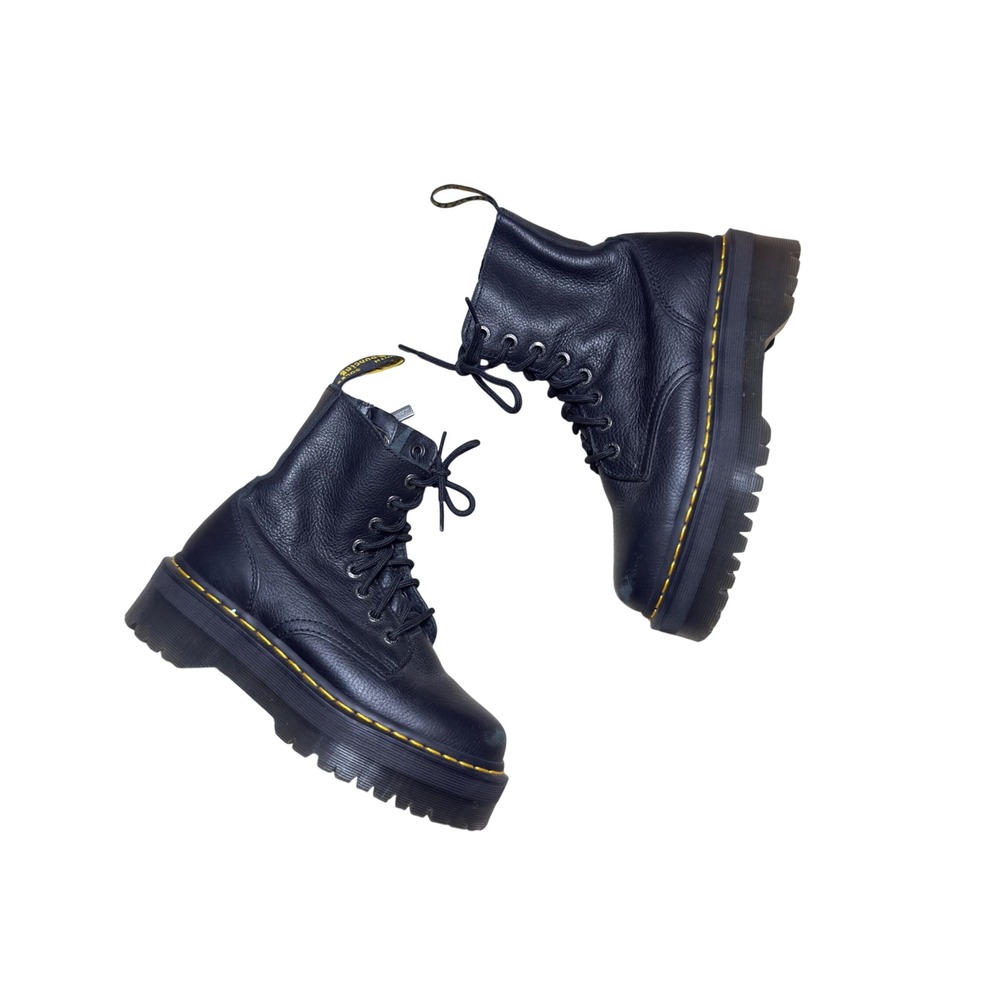 Dr. Martens Jadon III Pisa Leather Platform Boots